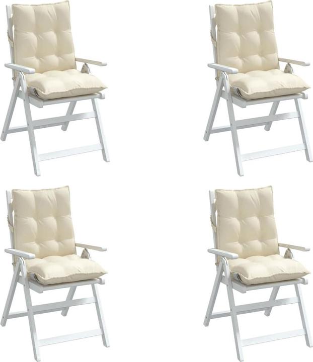 Actual product image vidaXL Gartenstuhlauflage für Niedriglehner (100 x 50 cm)