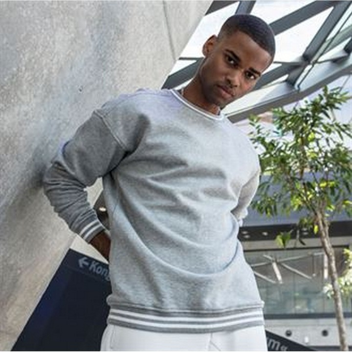 Actual product image Build Your Brand College Sweatshirt Crew Neck (XXL)