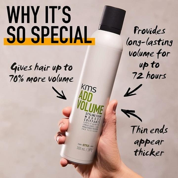 Image du produit KMS California AddVolume (300 ml, Mousse de volume)