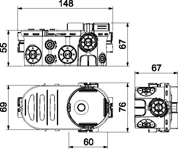 Image du produit OBO Bettermann Boîtier électronique étanche à l'air