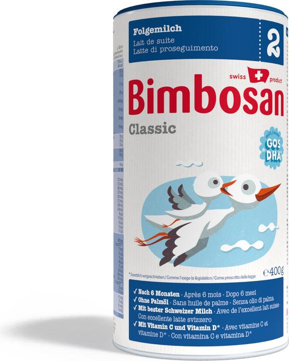 Image du produit Bimbosan Classic 2 (400 g, à partir de 6 m.)