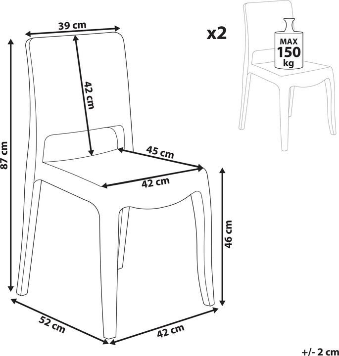 Produktbild Beliani Westbridge