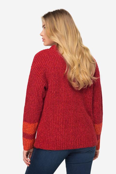 Immagine prodotto Laurasøn Maglione con jacquard, scollo a girocollo e maniche lunghe (XL)