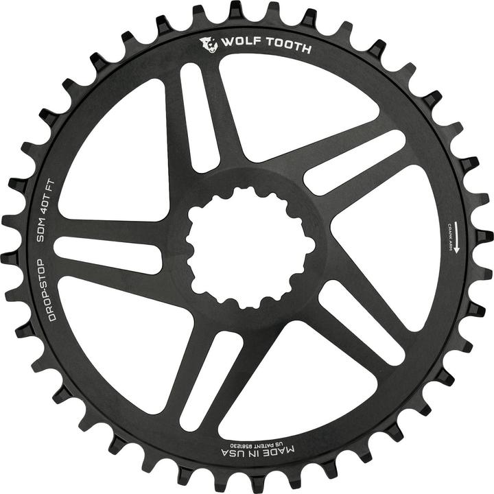 Produktbild Wolf Tooth SRAM GXP Direct Mount Kettenblatt, nicht Bash Ring kompatibel, 26 Z., black (26)