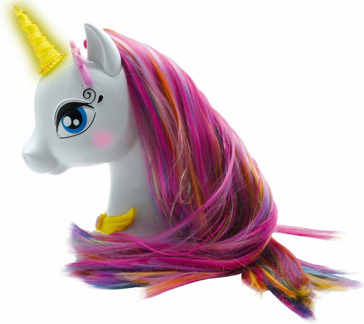 Produktbild Lexibook Mein magischer interaktiver Einhorn-Stylingkopf mit Zubehör, Sound- und Lichteffekten
