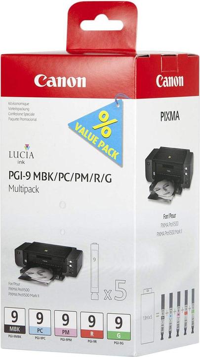 Produktbild Canon Pgi-9 (G, R, PM, MBK, PC)
