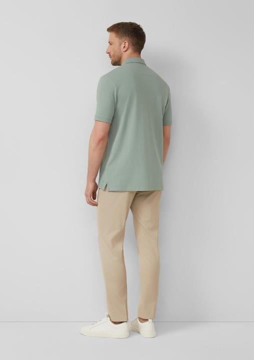 Produktbild s.Oliver Poloshirt aus elastischem Baumwollmix-Piqué (M)