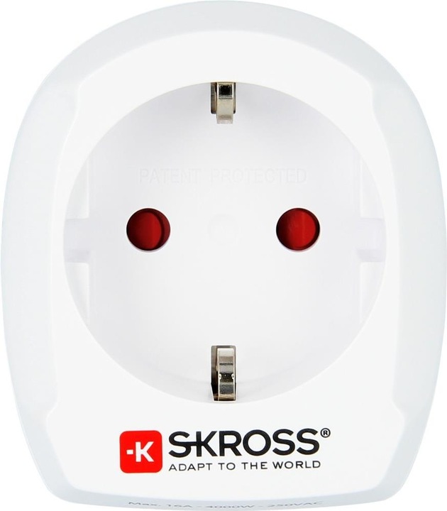 Skross Adaptateur de voyage "Europe to UK