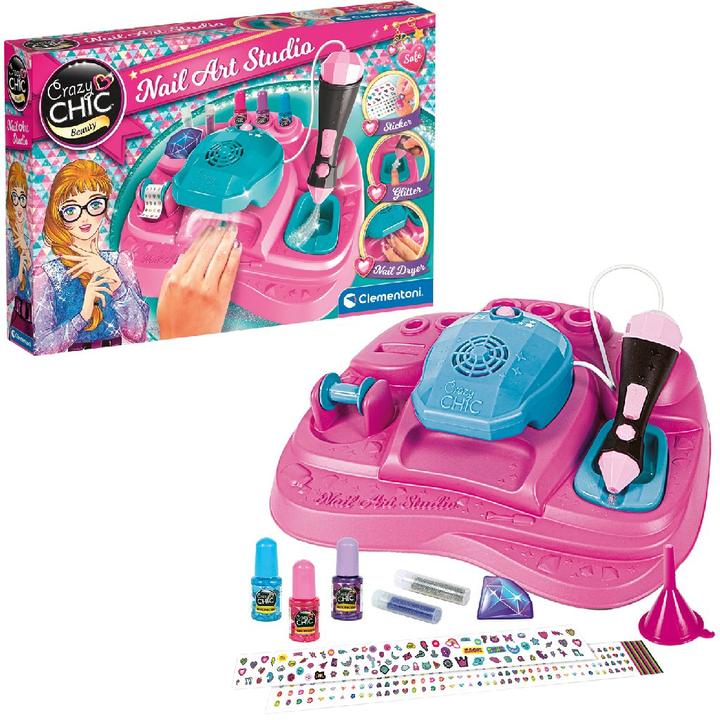 Actual product image Clementoni Crazy Chic Superstar Nail Design