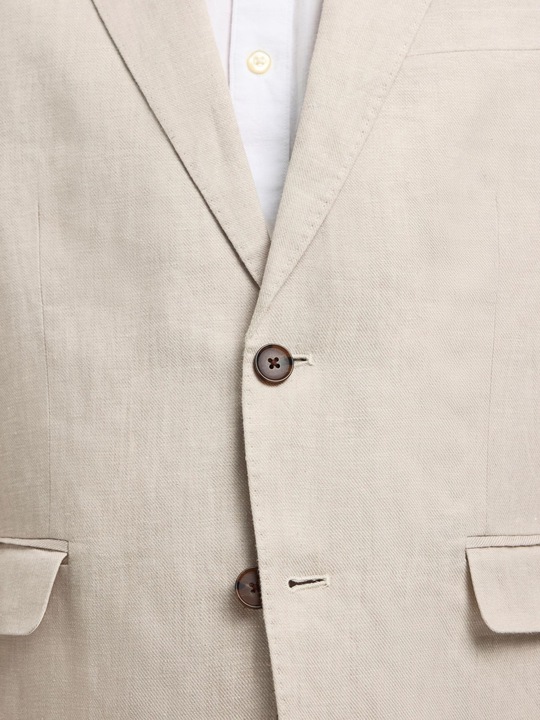Produktbild Selected Homme Regular Fit Leinen Blazer (50)