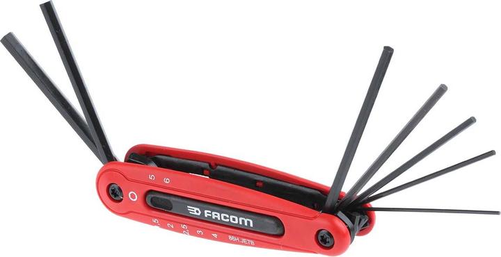 Actual product image Facom Penknife type hexagon key set,1.56mm