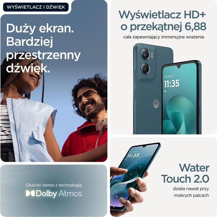 Produktbild Motorola moto g06 (128 GB, Blue, tapestry, 6.88", Dual SIM, 4G)