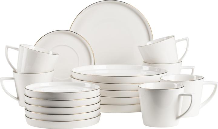 White, White with black border, White with gold rim