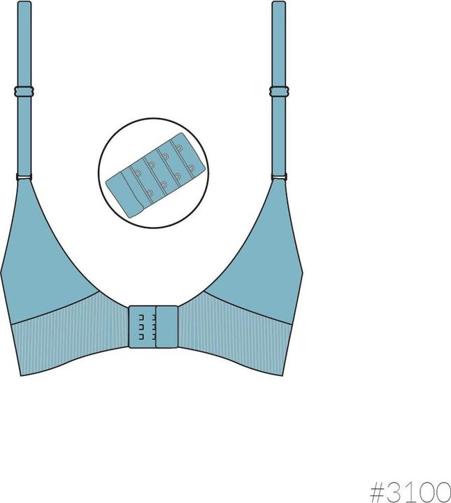 Image du produit Carriwell Soutien-gorge d'allaitement GelWire sans couture (L)