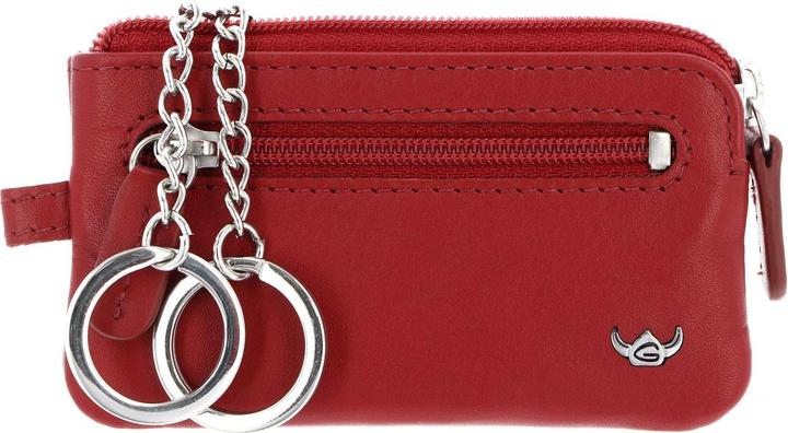 Actual product image Golden Head Polo key case 10 cm leather