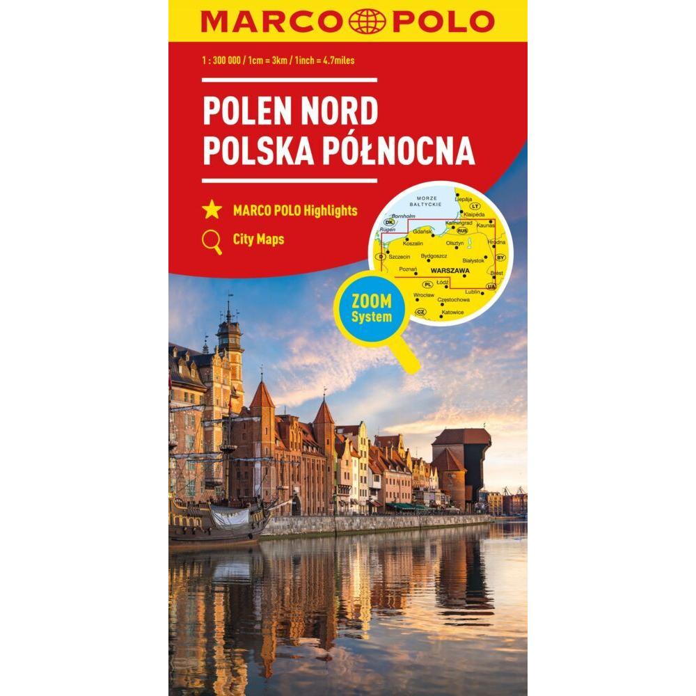 Regionalkarte Polen Nord 1:300.000, Landkarte