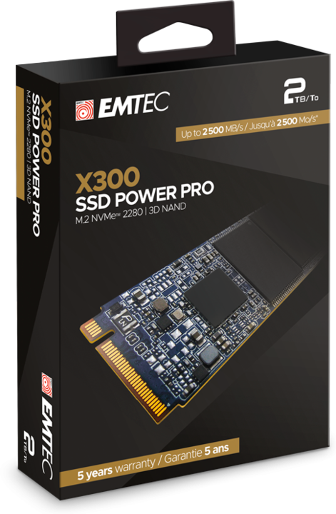 Immagine prodotto Emtec Power Pro X300 (2000 GB, M.2 2280)