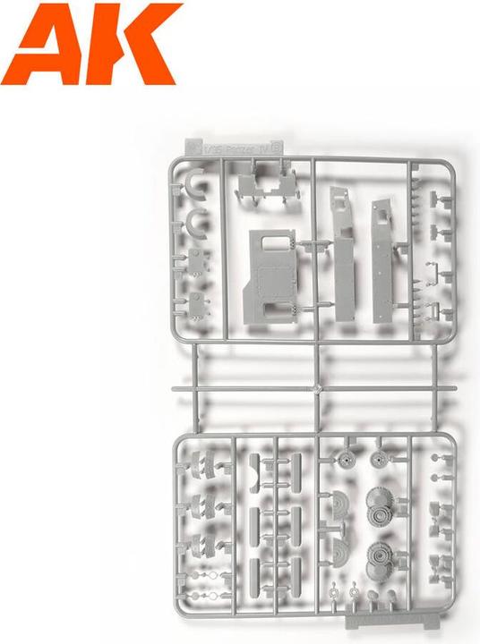 Produktbild AK Interactive AK Models - 1/35 DEUTSCHES AFRIKA KORPS PZ.KPFW.IV AUSF.D D.A.K.