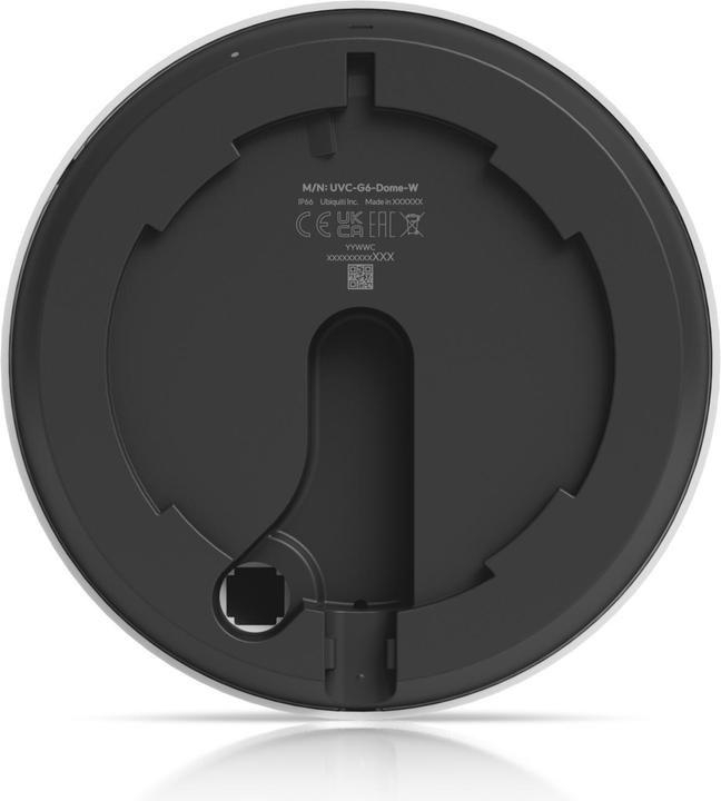 Image du produit Ubiquiti UniFi Video Camera G6 Dome o Outdoor o 4K o InfraRot o IP66 o PoE o withe o UVC-G6-Dome-W (3840 x 2160 pixels)