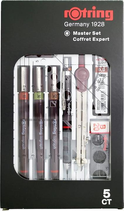 Produktbild Rotring Isograph Master Set (4x)