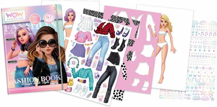 Actual product image Kids Euroswan Wow Generation - Deluxe DIY Fashion Book Binder (2111031-WOW00054-CDU)