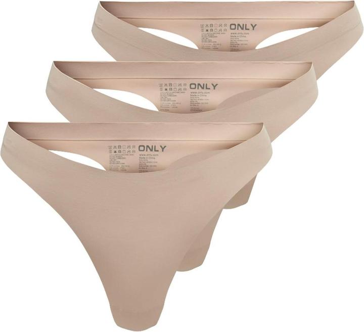 Actual product image Only 3-Pack Seamless Thong