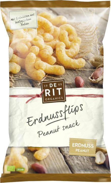 Produktbild De Rit Erdnussflips Bio (125 g)