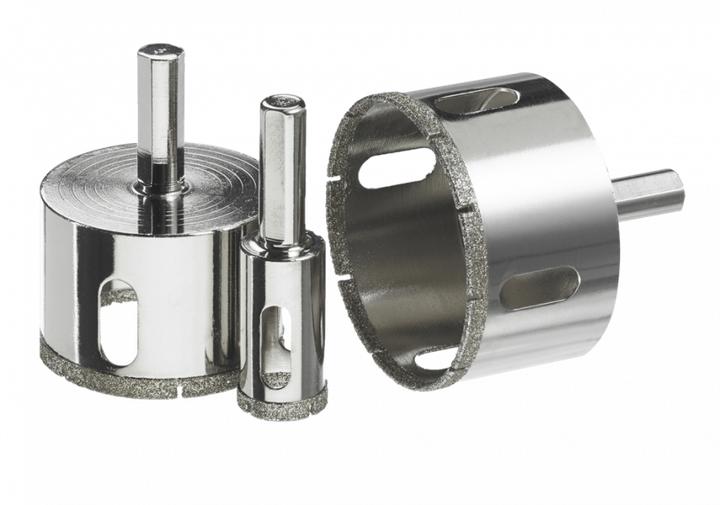 Produktbild Carat ETN0400000 Diamantbohrer Nass Fliesen und Naturstein Ø40MM 2 Stück (40 Millimeter)