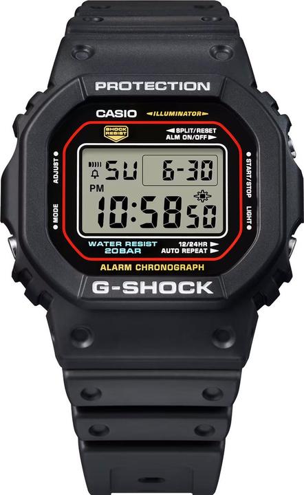 Actual product image Casio DW-5600RL-1ER (Digital watch, Chronograph, 42.80 mm)