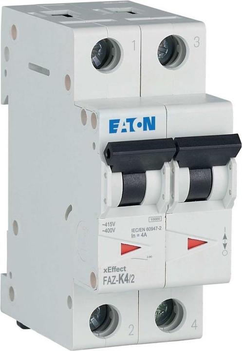 Produktbild Eaton Moe Faz-K4/2 Leitungsschutzschalter 4a