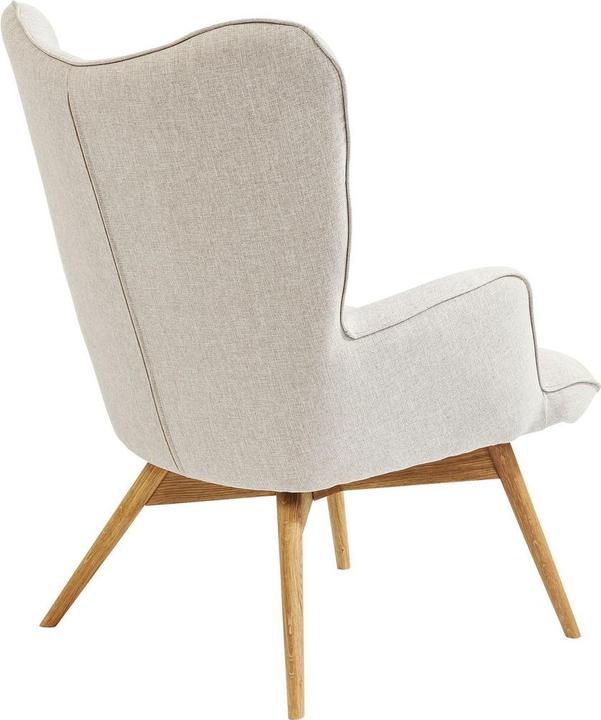 Actual product image Kare Design Armchair Vicky Ecru