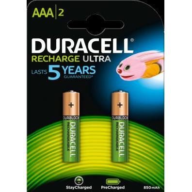 Thumbnail - Duracell Recharge Ultra (2 Stk., AAA, 850 mAh), Batterien + Akkus