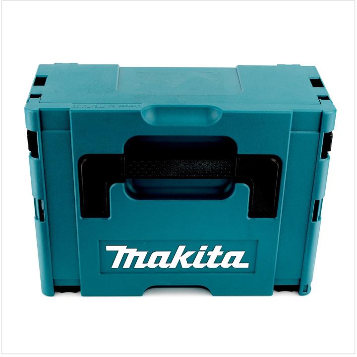 Produktbild Makita DHP 482 RTJ W Akku Schlagbohrschrauber 18V 62Nm + 2x Akkus 5,0Ah + Ladegerät im Makpac 2