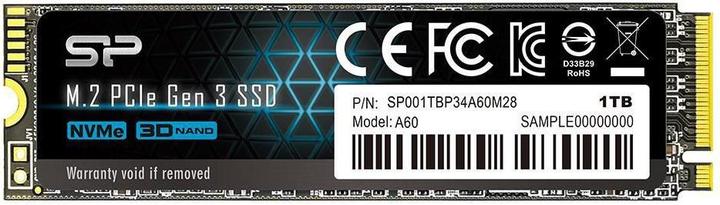 Silicon Power P34A60 (1000 GB, M.2 2280)