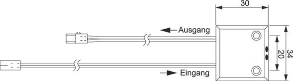 Produktbild L&S LED Türkontaktschalter 12 / 24 V