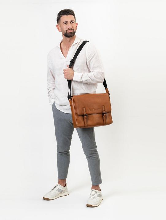 Produktbild Farmhood Memphis Aktentaschen Messenger Leder 38 cm Laptopfach (16")