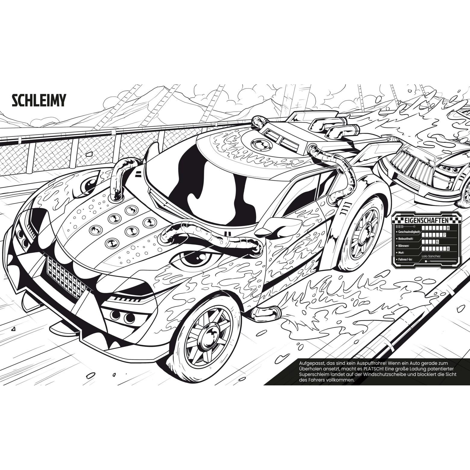 Thumbnail - Usborne Publishing Der grosse Ausmalspass: Supercars