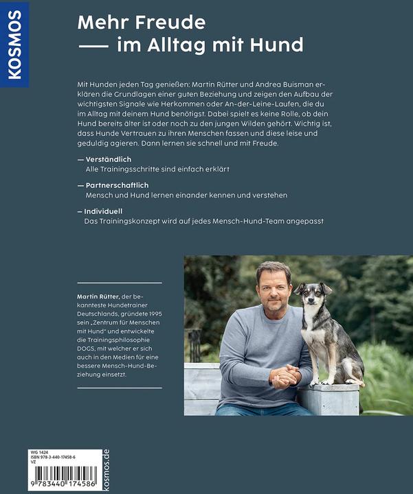 Actual product image Kosmos Hundetraining mit Martin Rütter (German, Andrea Buisman, Martin Rütter, 2022)