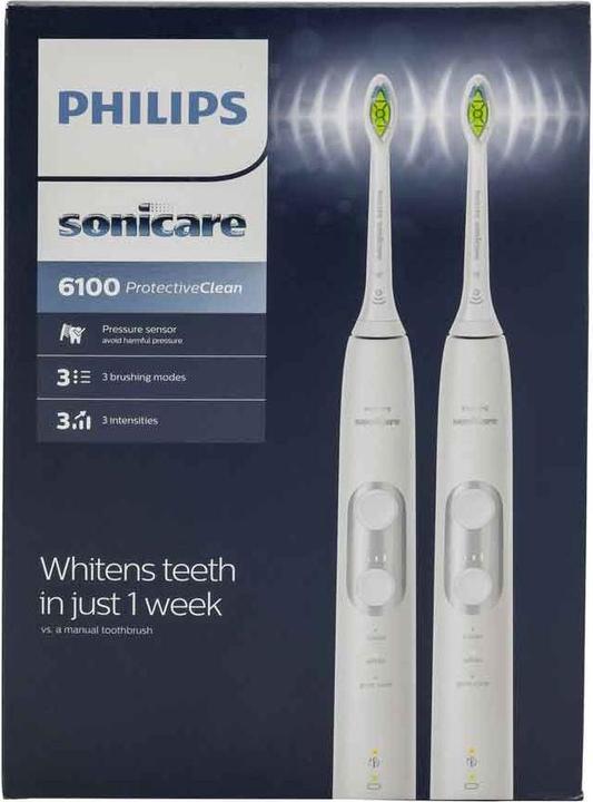 Image du produit Philips Sonicare Pack de deux ProtectiveClean 6100 (Brosse à dents sonique)