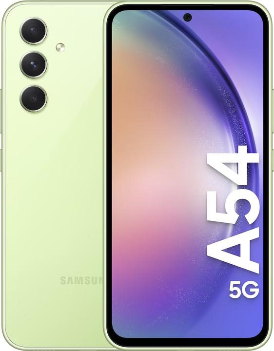 Immagine prodotto Samsung Galaxy A54 5G (256 GB, Fantastico Lime, 6.40", Doppia SIM Ibrida, 5G)