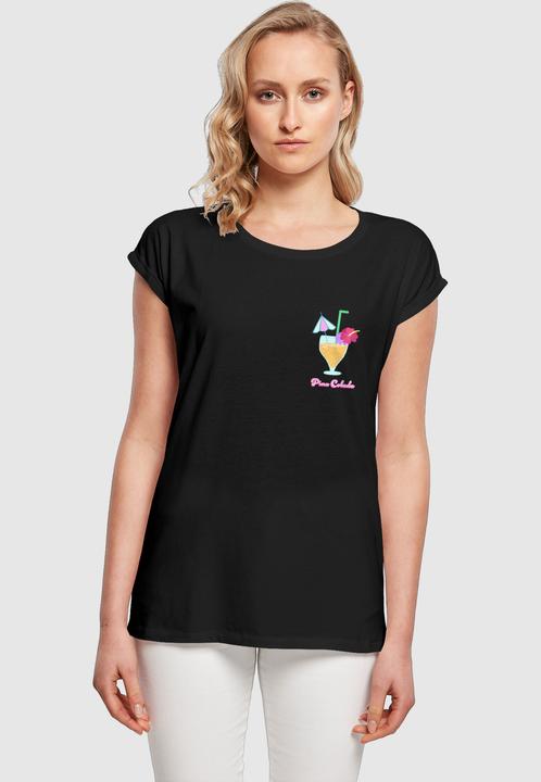 Produktbild Merchcode Ladies Pina Colada Extended Shoulder Tee - 113663 (XXL)