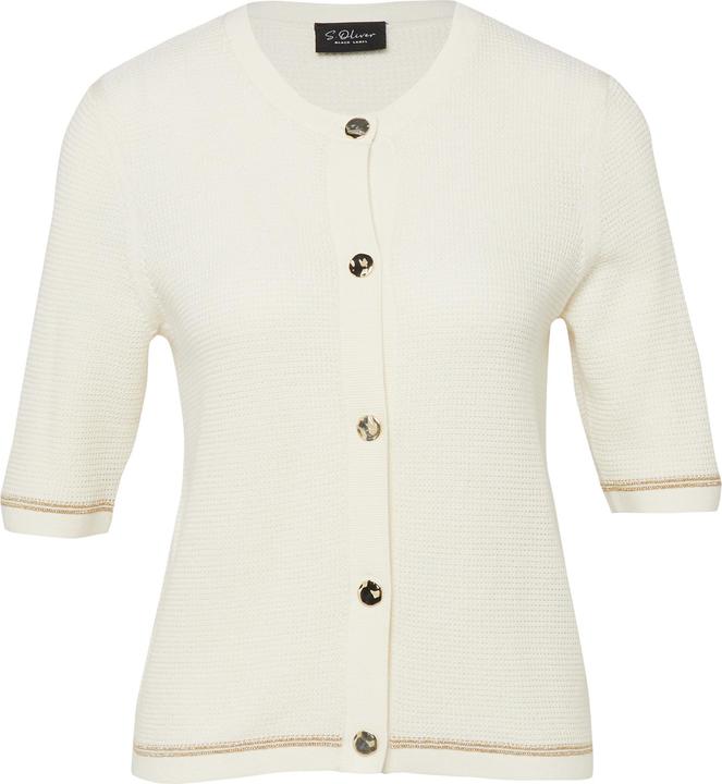 Produktbild s.Oliver Strickjacke mit Glitzergarn und Strukturmuster (36)