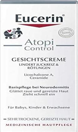 Actual product image Eucerin AtopiControl (50 ml, 24h cream, Up to SPF 10)