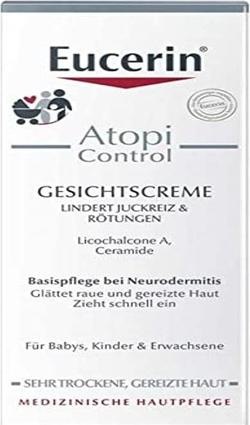 Produktbild Eucerin AtopiControl (50 ml, 24h Creme, Bis SPF 10)