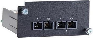 Immagine prodotto Moxa PM-7500-2SSC - Modulo Fast Ethernet con 2 porte 100BaseFX monomodali con connettori SC, comp. (2 porte)