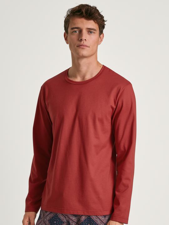 Actual product image Calida Shirt Loungewear " RMX Sleep Time off " dunkelrot (M)
