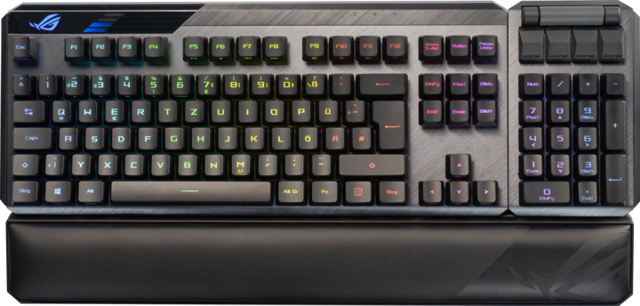 ASUS ROG Claymore II (CH, Sans fil, Filaire)