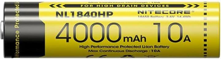 Actual product image Nitecore NL1840HP (1 pcs., 18650, 4000 mAh)