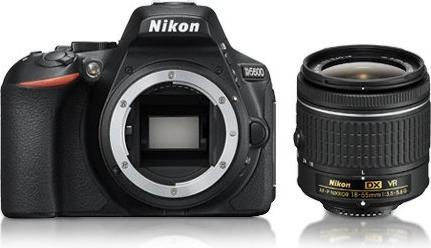 Produktbild Nikon D5600 Kit inkl. 16GB Speicherkarte und Tasche (24.20 Mpx, APS-C / DX)