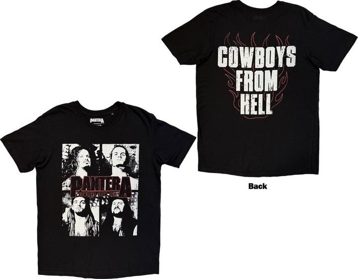 Produktbild Pantera Cowboys From Hell Flames Back Print (S)